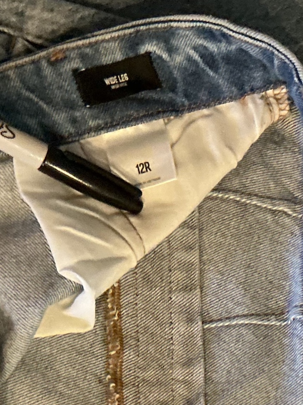 Express Jeans High Rise - Wide Leg - Picture 4 of 4
